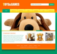 No.8129  玩具公司网站(英文)