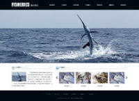 No.3159  渔业公司网站(全屏)