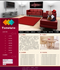 No.4026  欧式家具企业网站
