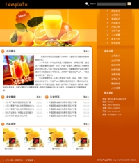 No.5023  饮料生产企业网站