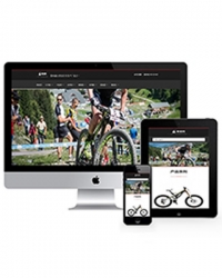响应式休闲运动品牌自行车类网站织梦模板(自适应手机端)